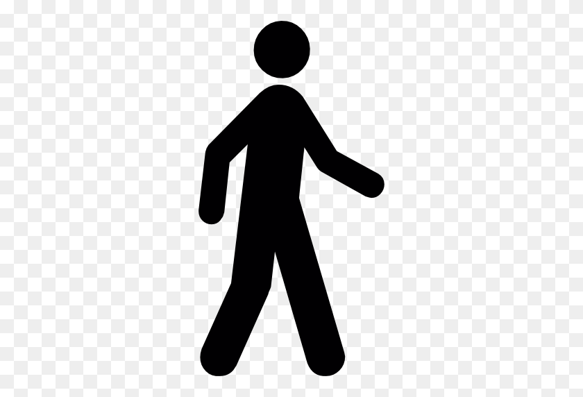 512x512 Pictures Of Man Walking Silhouette Png - Man Walking PNG