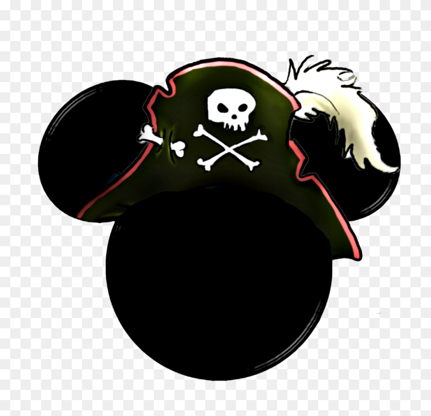 952x917 Pictures Of Mickey Mouse Pirate Head Png - Mickey Mouse Head PNG