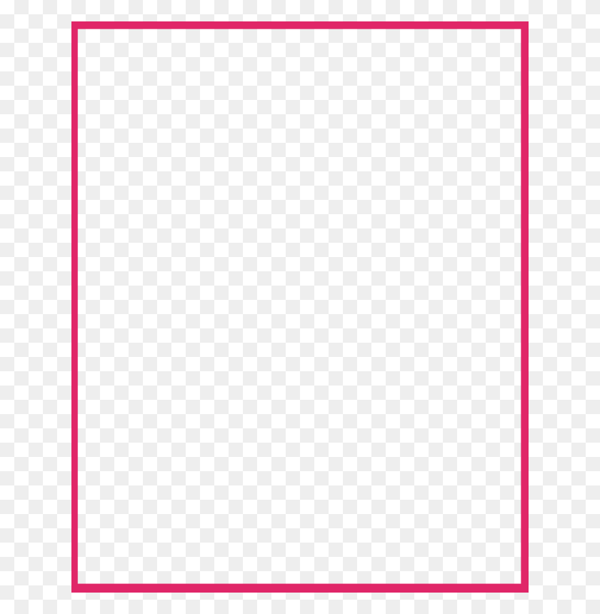 640x800 Png Изображение - Розовая Рамка Png.