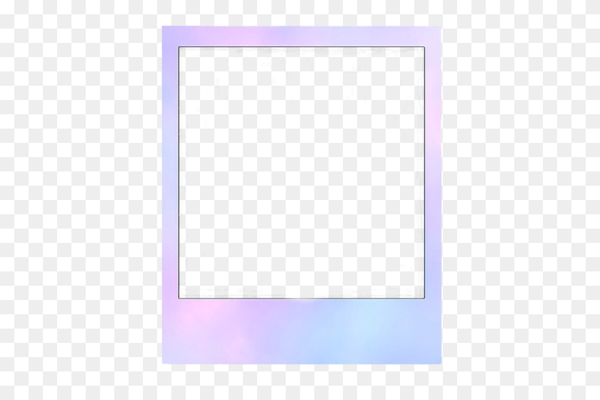 500x500 Pictures Of Polaroid Frame Transparent Background - Polaroid Picture Frame PNG