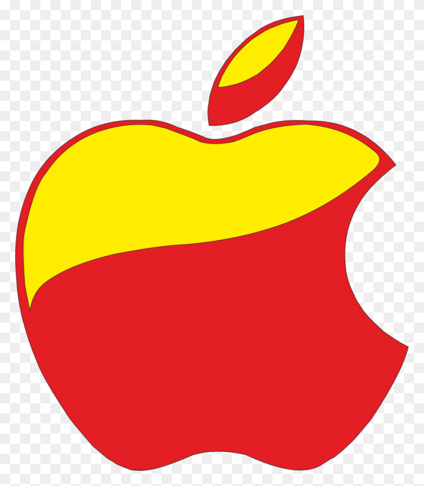 900x1044 Pictures Of Red Apple Logo Png - Red Apple PNG
