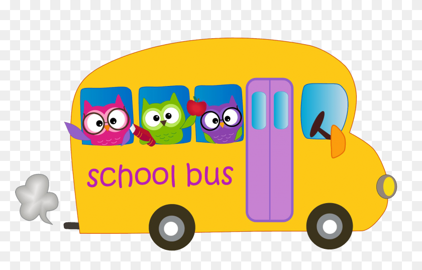 2148x1316 Pictures Of School Bus Owl Clipart - Autobus Clipart