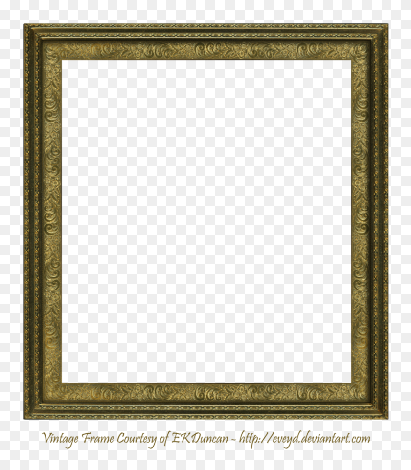 832x961 Pictures Of Square Frame Png - Square Picture Frame PNG