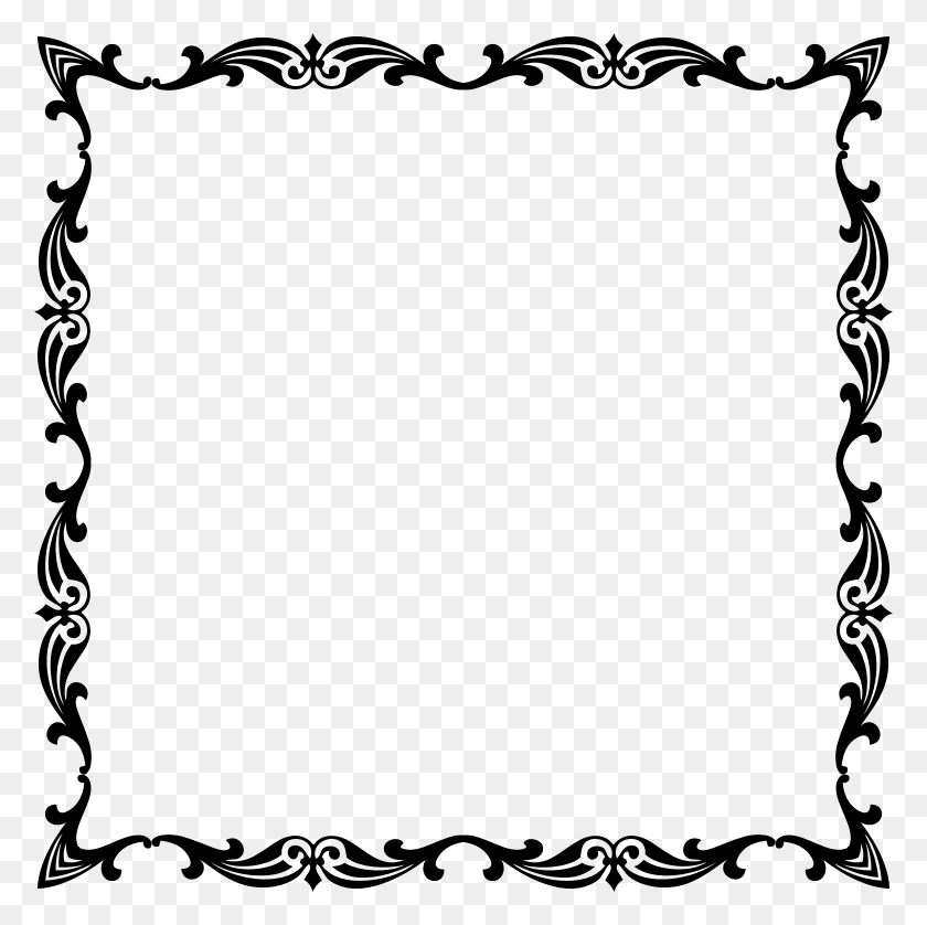 778x778 Pictures Of Victorian Borders And Frames Png - Victorian Border PNG