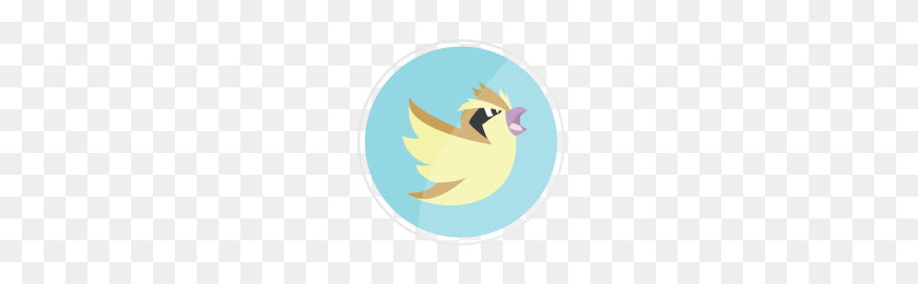 200x200 Pidgey, Twitter Icon - Pidgey PNG