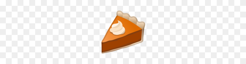 160x160 Pie Emoji On Google Android - Pumpkin Pie PNG