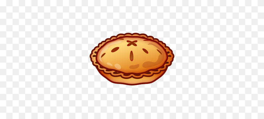 320x320 Pie Emojidex - Pie PNG