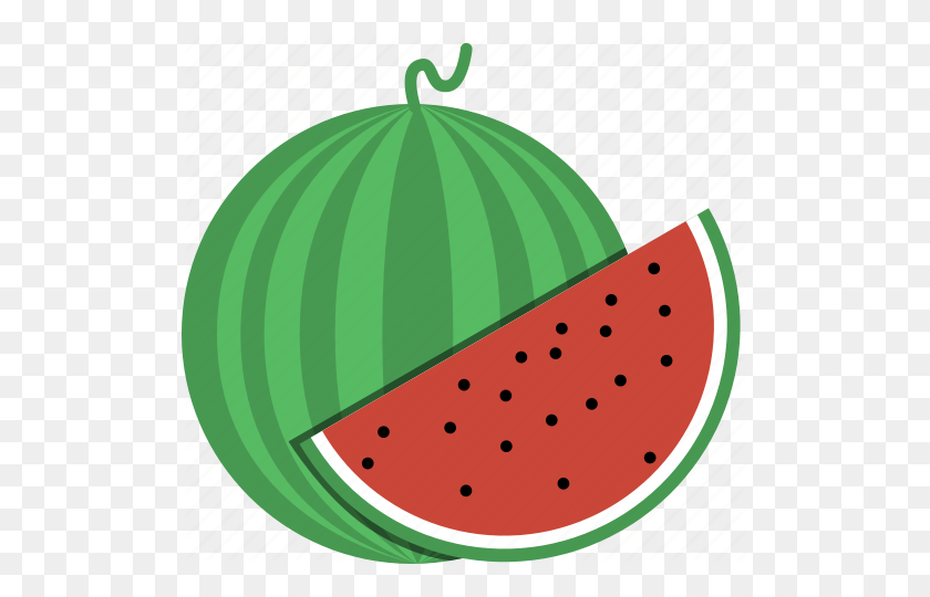 512x480 Piece, Slice, Watermelon Icon - Watermelon Slice PNG