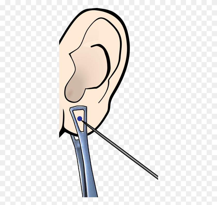 384x733 Piercing Ear Clipart - Piercing Clipart