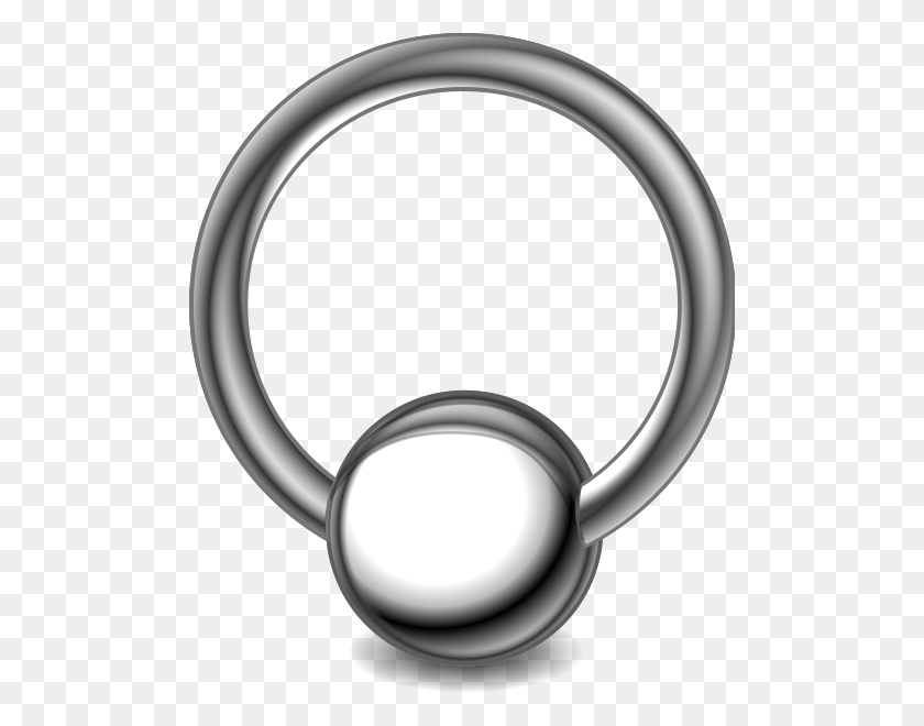 496x600 Piercing Ring Clipart Png For Web - Piercing PNG
