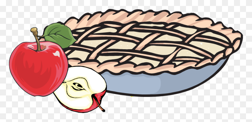 1097x491 Pies Clipart Apple Crumble - Empanada Clipart