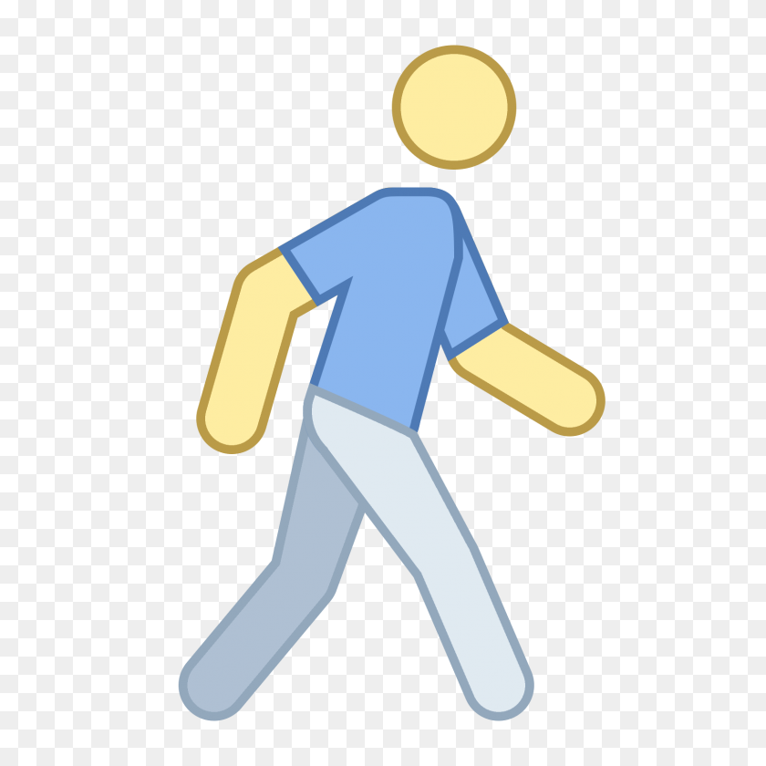1600x1600 Pieszy Icon - Person Walking Away PNG
