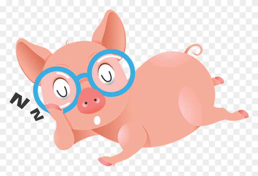 1001x660 Pig Animated Clipart - Pig Clip Art