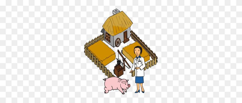 255x299 Pig Barn Clipart, Explore Pictures - Barn Clipart