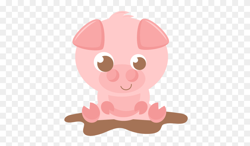 432x432 Pig Clipart Baby Pig - Baby Pig Clipart