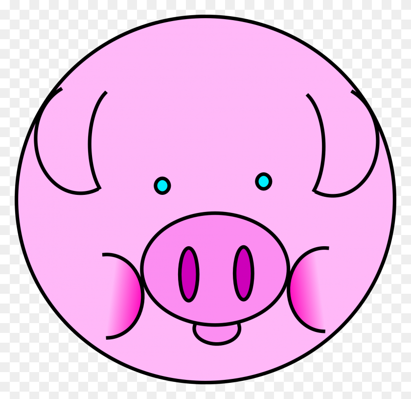 1969x1906 Pig Face Clip Art Zz Pig Free Clipart Images - Baby Face Clipart