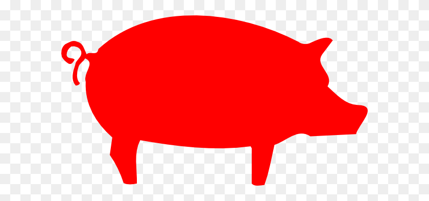 600x333 Pig Logo Outline Stuffed Animals Clip Art, Outline - Pig Silhouette Clip Art