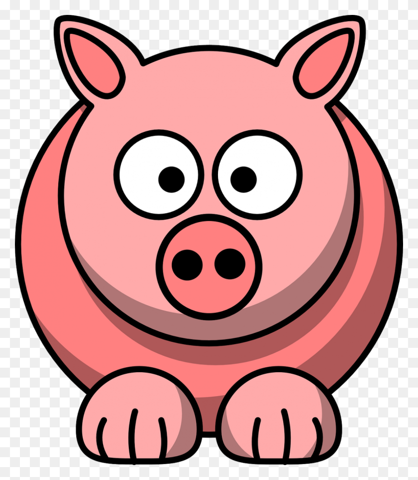 Pig Math For Love - Pig Pen Clipart