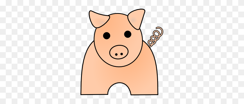 285x299 Pig Png, Clip Art For Web - Pig Head Clipart