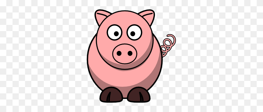 285x300 Pig Png, Clip Art For Web - Speed Limit Clipart