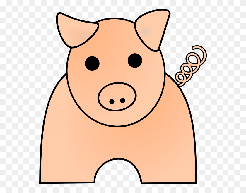 572x600 Pig Png Clip Arts For Web - Porky Pig PNG