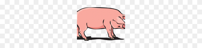 200x140 Pig Vector Art Pig Free Vector Art Free Downloads Clip Art - Animal Farm Clipart