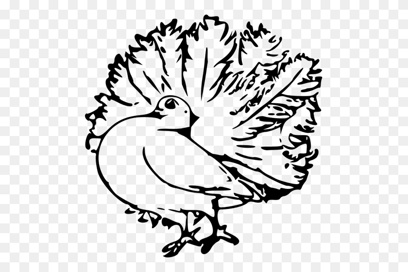 489x500 Pigeon And Feathers - Mo Willems Clipart