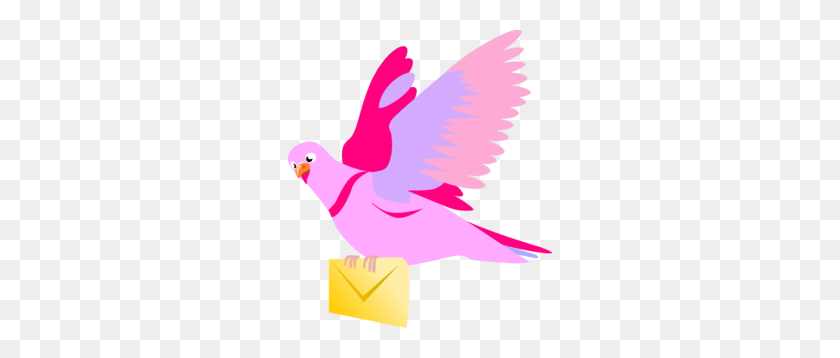 264x298 Pigeon Clipart Mail - Mail Clipart