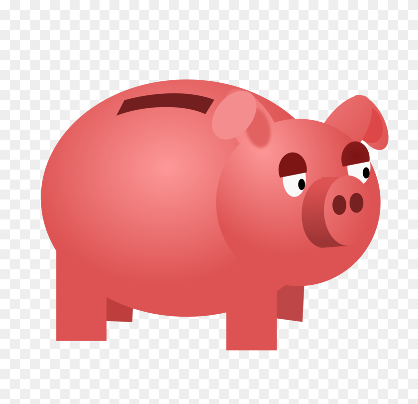 750x750 Piggy Bank Coin Money Bag - Piggy Bank Clipart