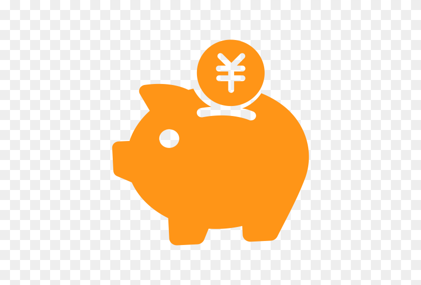 512x510 Piggy Bank Icon, Piggy Bank, Pound Icon With Png And Vector Format - Piggy Bank Clipart Free
