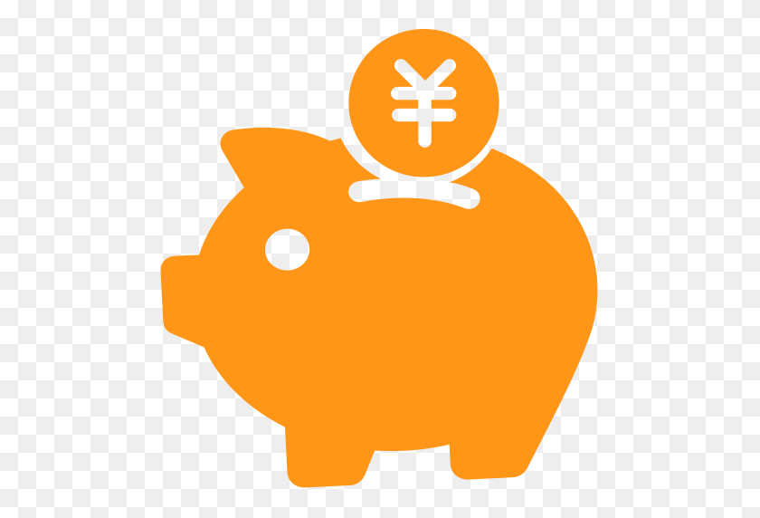 512x512 Piggy Bank Icon, Piggy Bank, Savings Icon With Png And Vector - Savings PNG