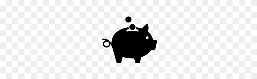 200x200 Piggy Bank Icons Noun Project - Piggy Bank PNG