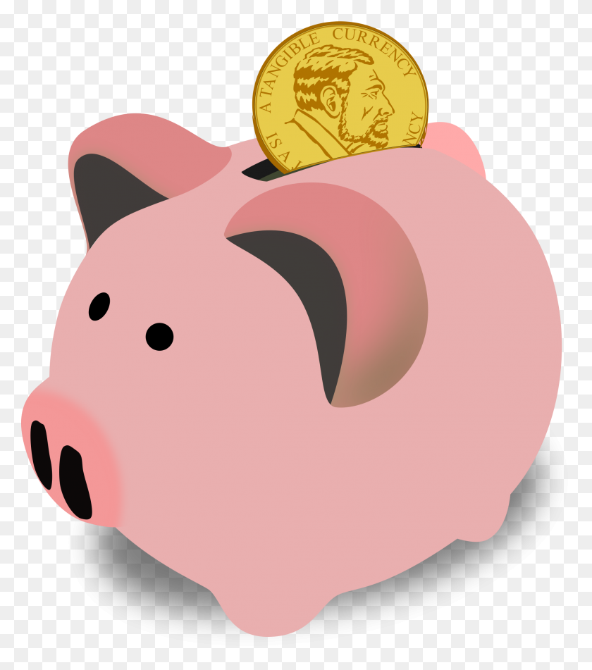 2064x2360 Piggy Bank Png - Cash PNG
