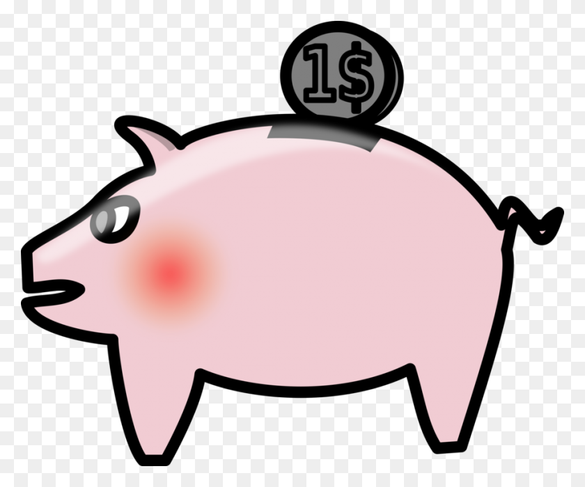 914x750 Piggy Bank Saving Money Coin - Save Money PNG