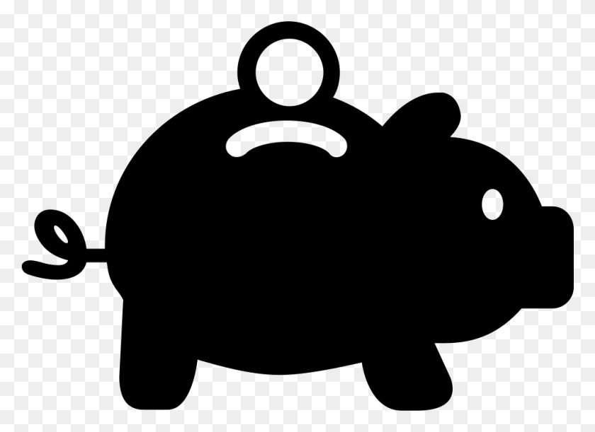 981x694 Piggy Bank With Co Png Icon Free Download - Piggy Bank PNG