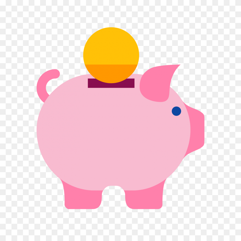1600x1600 Piggybank Money Clipart, Explore Pictures - Falling Money Clipart