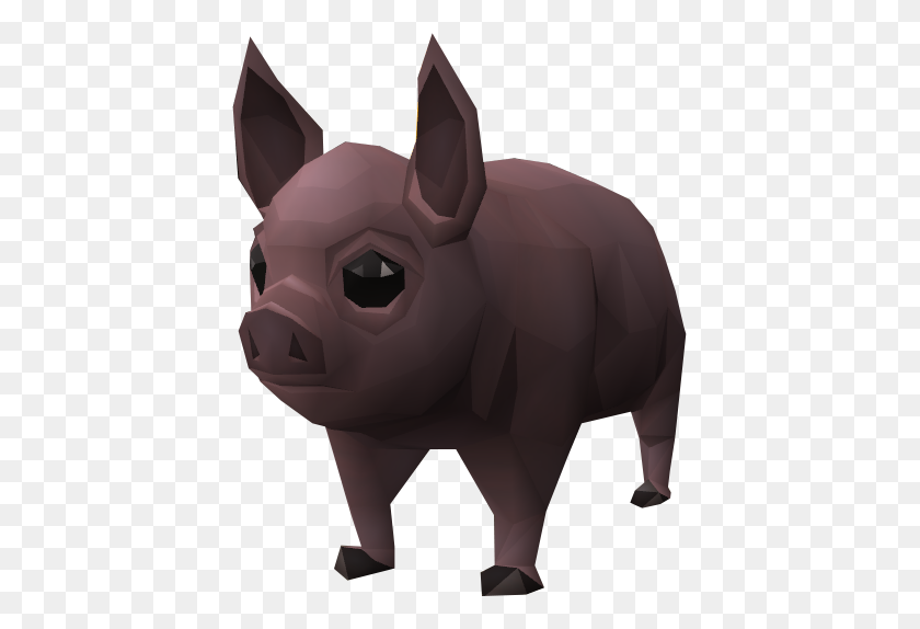 415x514 Pigzilla Pig - Piglet PNG