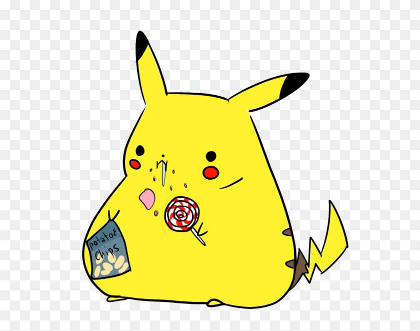 600x601 Pikachu Clipart Obese - Pikachu Clipart
