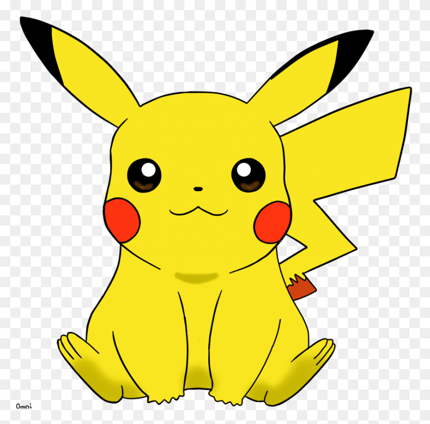 846x832 Pikachu Pokemon Clip Art - Rhyme Clipart