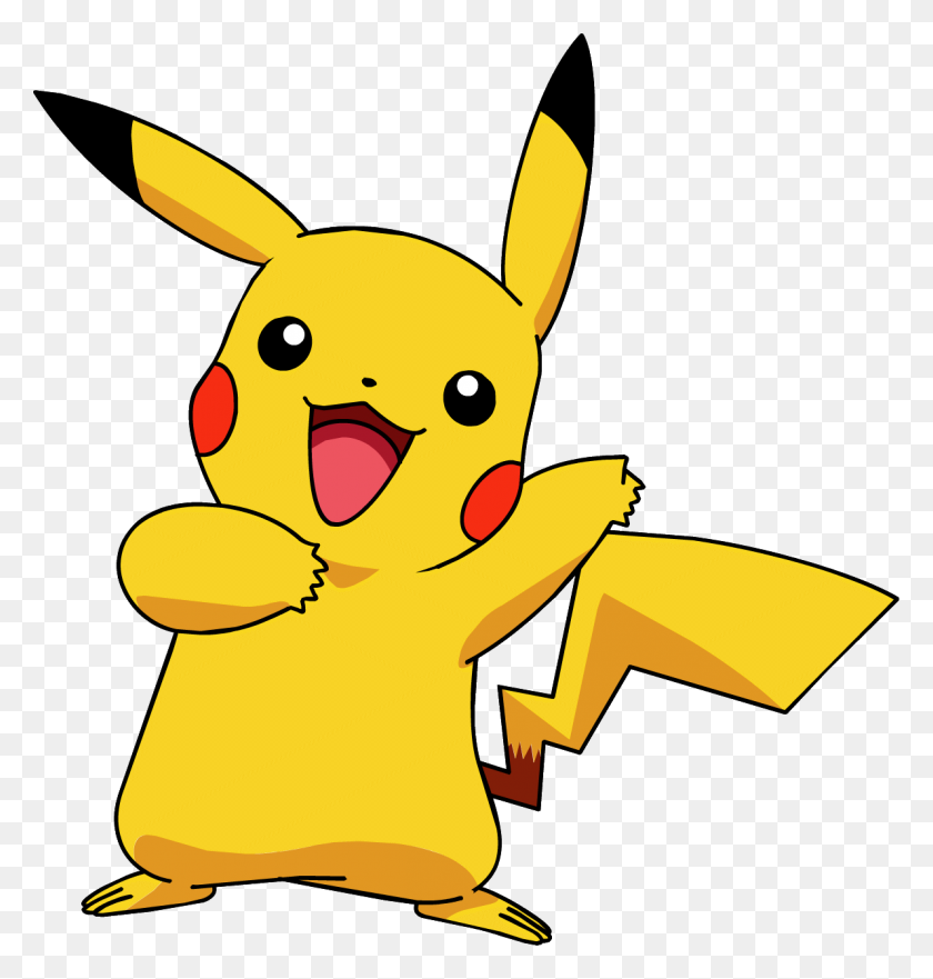 1191x1254 Pikachu De Pokemon Png