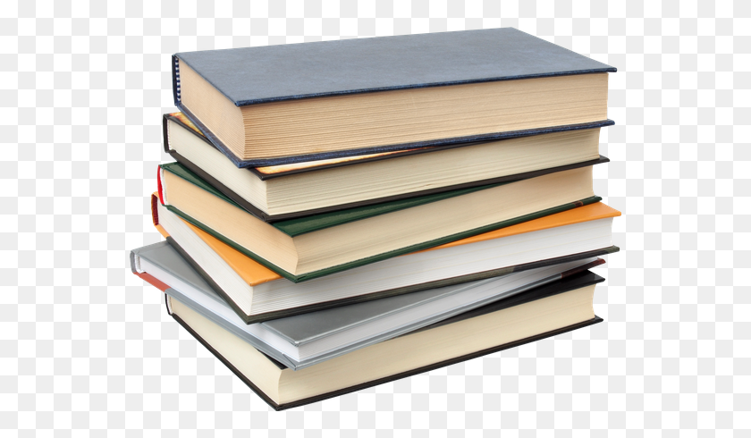 550x430 Pile Of Books - Pile Of Books PNG