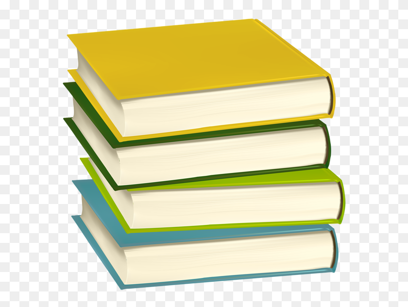 600x572 Pile Of Books Png Clip Art - Pile Of Books Clipart