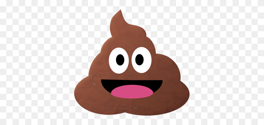 367x340 Pile Of Poo Emoji Feces Emoticon Smiley Computer Icons Free - Dog Poop Clipart