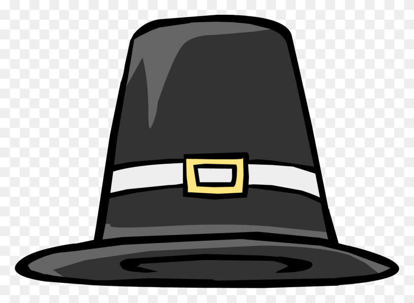1407x1003 Pilgrim Hat Club Penguin Wiki Fandom Powered - Pilgrim Hat PNG