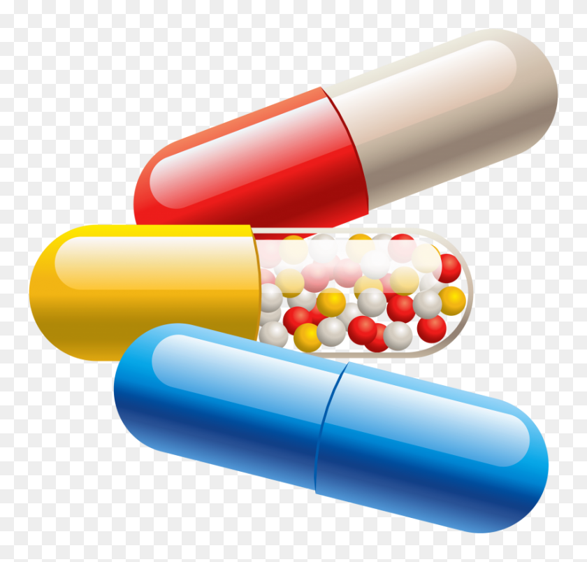 850x811 Pill Capsules Png - Pill PNG