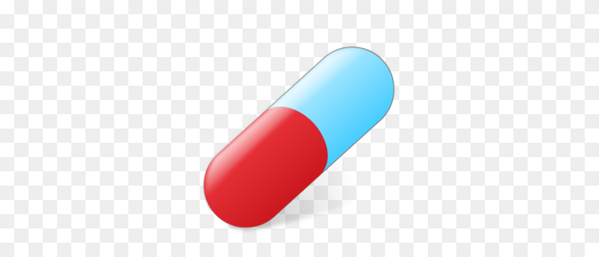 300x300 Pill Icon Free Images - Capsule Clipart