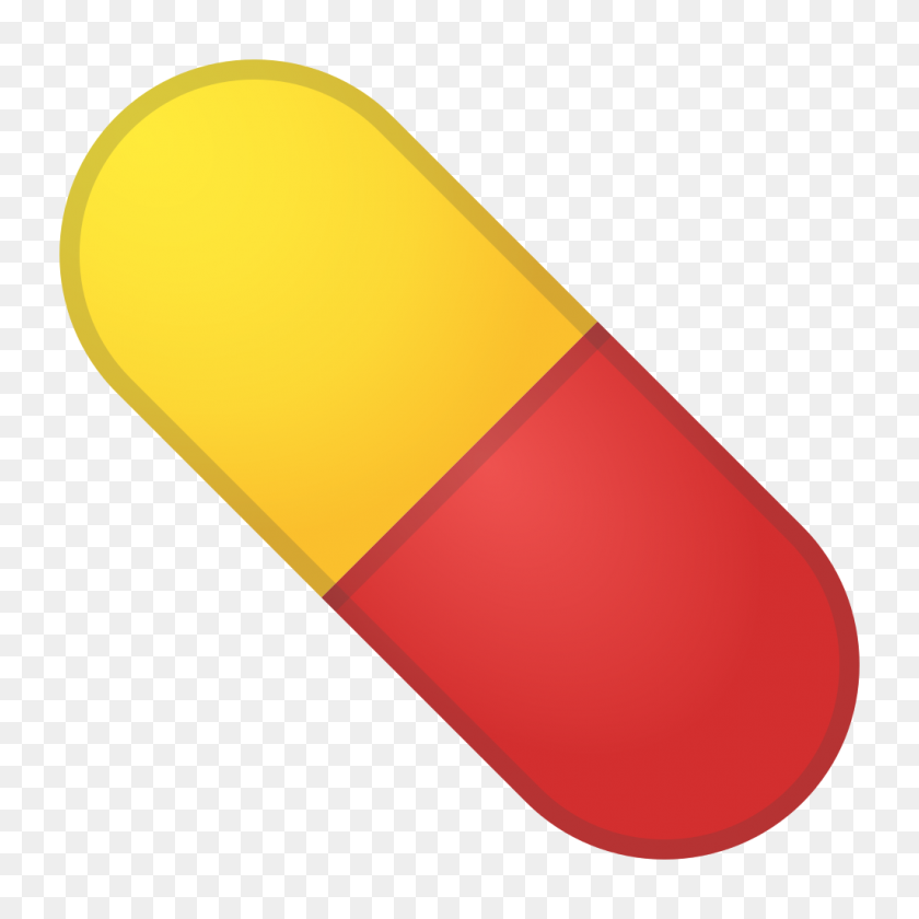 1024x1024 Pill Icon Noto Emoji Objects Iconset Google - Red Pill PNG