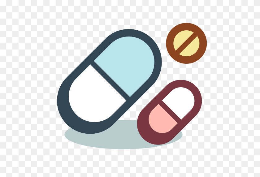 512x512 Pill, Tablet, Viagra Icon With Png And Vector Format For Free - Time Capsule Clipart