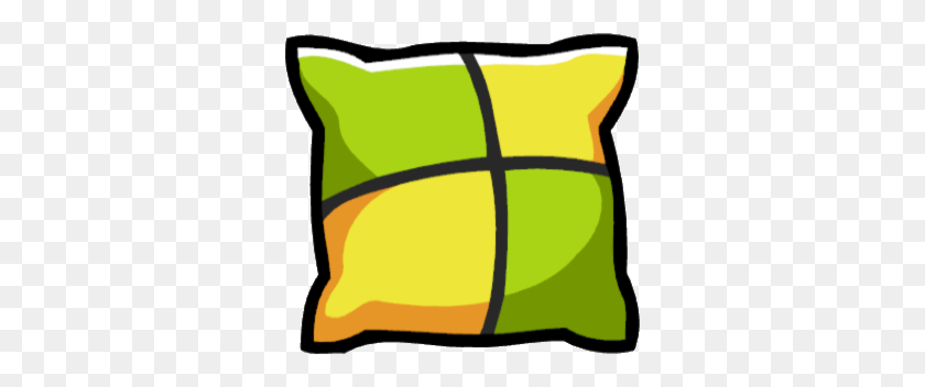 322x292 Pillow Clipart Png Png Image - Pillow PNG