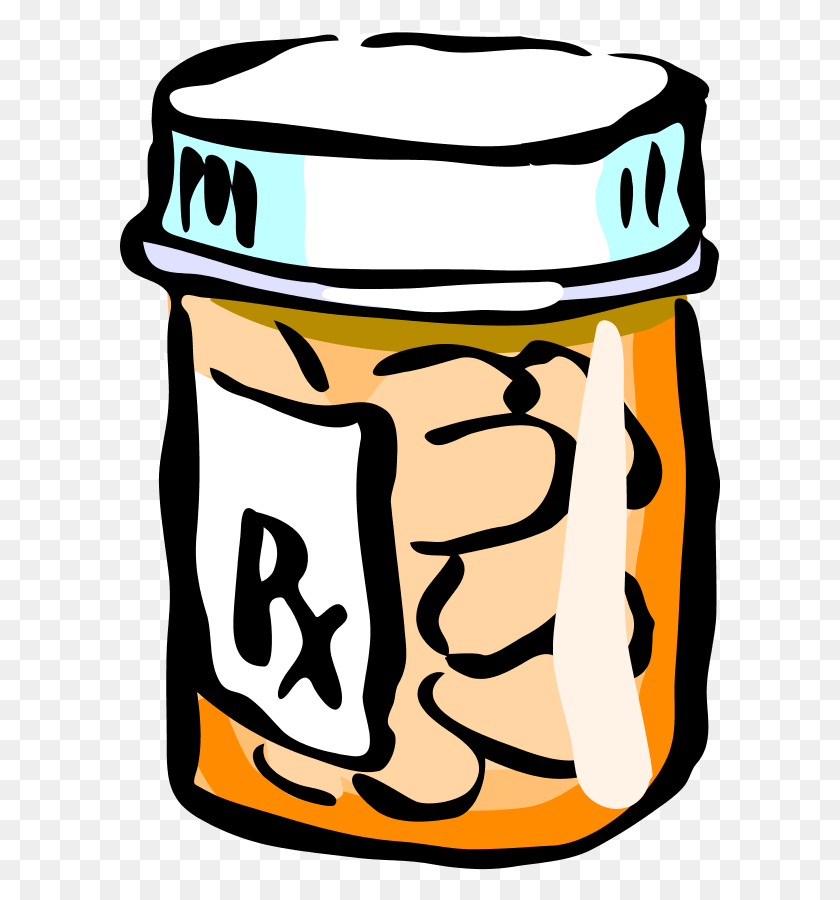 600x840 Pills Clipart Pharmacology - Abuse Clipart